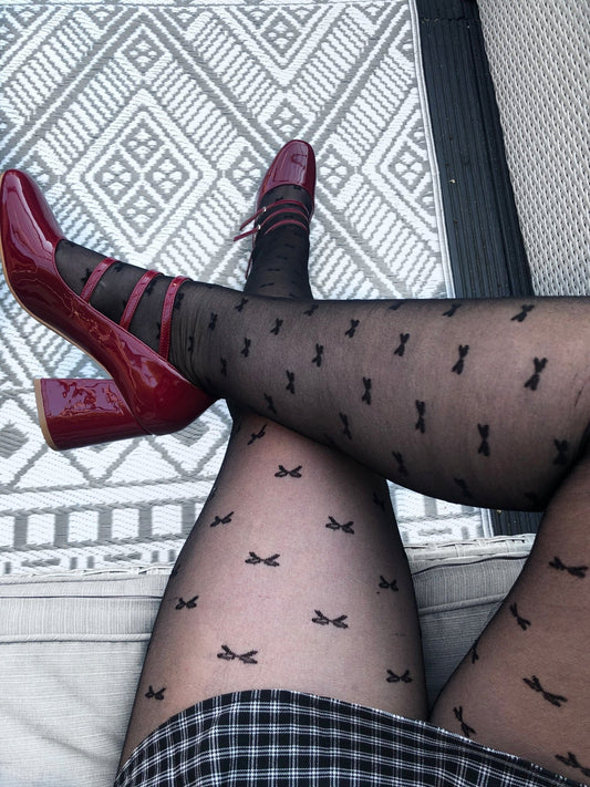 BETH Bow Tights - Shy and vibe