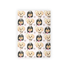 Load image into Gallery viewer, Lhasa Apso Puppy Wrapping Paper Roll — Cute Dog Gift Wrap