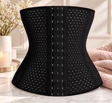 Load image into Gallery viewer, The Amara Sculpt Waist Trainer – Black