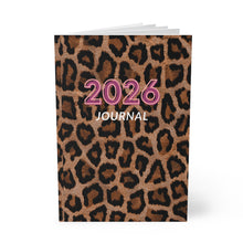 Load image into Gallery viewer, 2026 Leopard Print Journal — A5 Softcover Planner &amp; Notebook