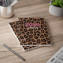 Load image into Gallery viewer, 2026 Leopard Print Journal — A5 Softcover Planner &amp; Notebook