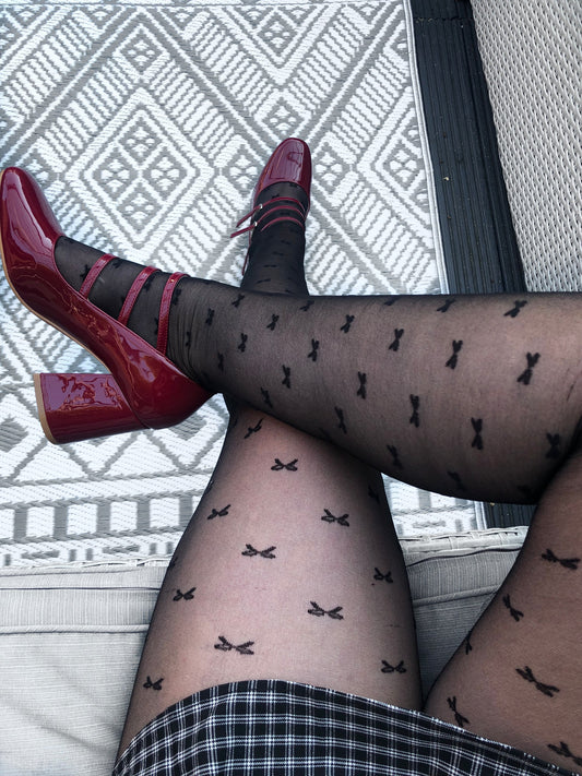 BETH Bow Tights - Shy and vibe 
