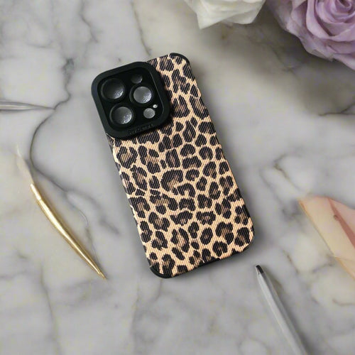 SASHA Leopard Print Phone Case