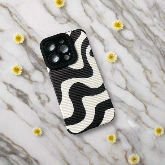 TINA Striped Phone Case - Shy and vibe 